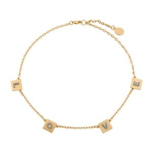 TORY BURCH Love Message Station Necklace